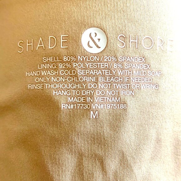 Shade & Shore Snake Print High Leg Extra Cheeky Bikini Bottom Bathing Swim XL - Picture 8 of 9